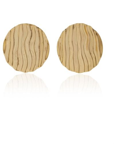 Jennifer Behr Rio Gold-plated Earrings - Natural
