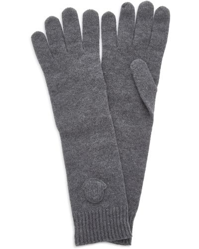 Moncler Wool Gloves - Grey