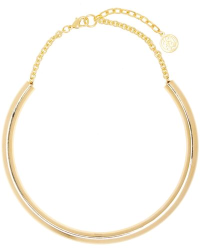 Ben-Amun Tubular 24k Gold-plated Necklace - Metallic