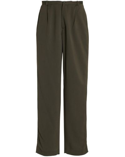 Sir. The Label Gilles Straight-leg Trousers - Green