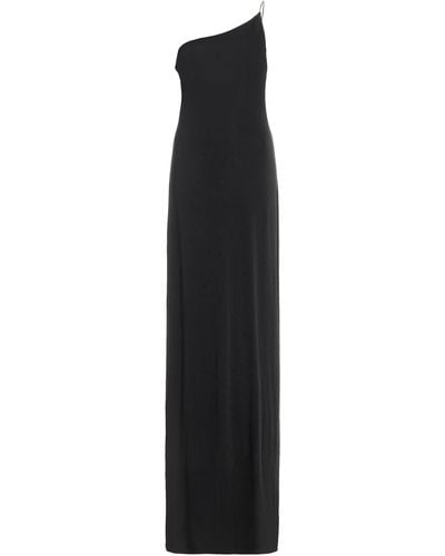 Nili Lotan Elinor One-shoulder Maxi Dress - Black
