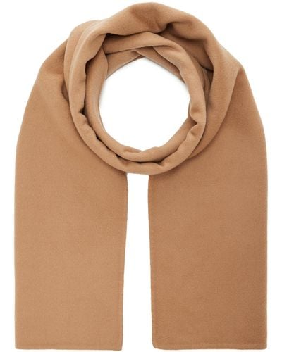 Totême Reversible Wool-cashmere Scarf - Natural