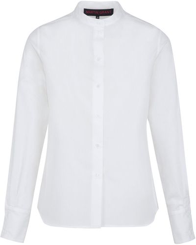 Martin Grant Classic Cut Cotton Shirt - White