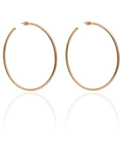 Jennifer Fisher Classic 14k Rose Gold-plated Hoop Earrings - Metallic
