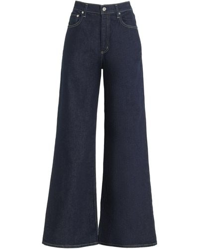 Citizens of Humanity Paloma Stretch High-rise Baggy Jeans - Blue