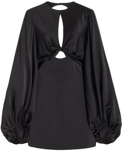 Significant Other Exclusive Holly Cutout Mini Dress - Black