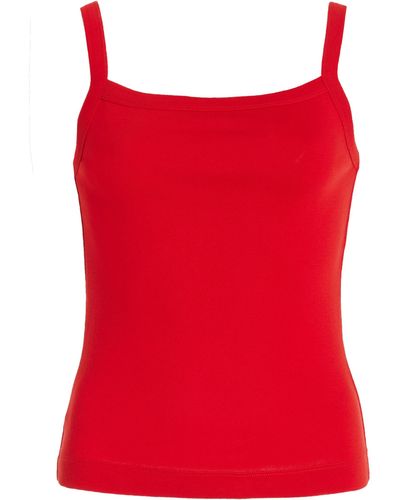 Flore Flore May Organic Cotton Camisole Top - Red