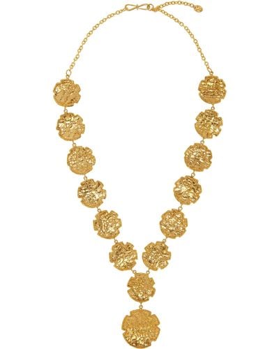 Sylvia Toledano Swan 22k Gold-plated Necklace - Metallic