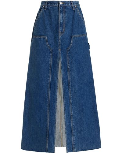 Women's SLVRLAKE Denim Maxi skirts from $269 | Lyst