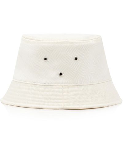 Bottega Veneta Intrecciato Jacquard Nylon Hat - White