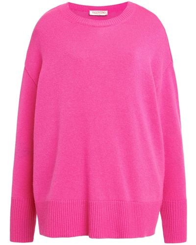 Valentino Garavani Knit Cashmere Sweater - Pink