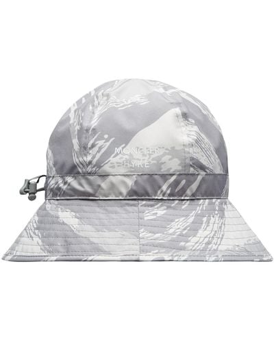 Moncler Shell Bucket Hat - Gray