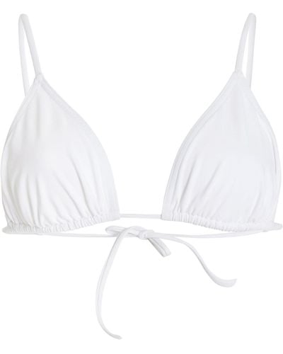 Eres Mouna Bikini Top - White