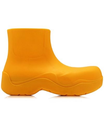 Bottega Veneta Puddle Boots - Orange