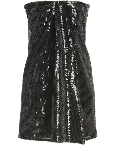 16Arlington Mirai Sequined Mini Dress - Black