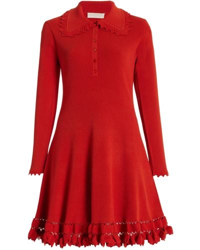 Ulla Johnson Cybil Mini Dress - Red