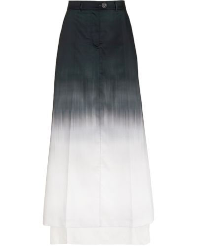 Peter Do Tailored Silk Maxi Skirt - Black