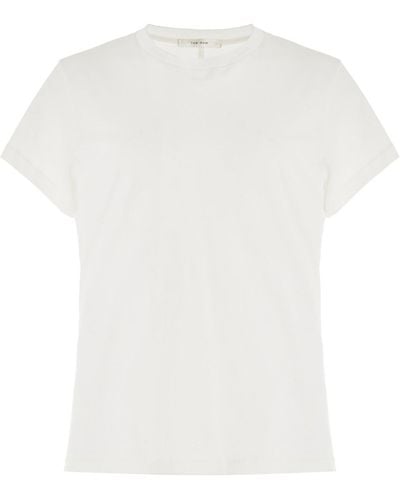 The Row Charo Cotton T-shirt - White