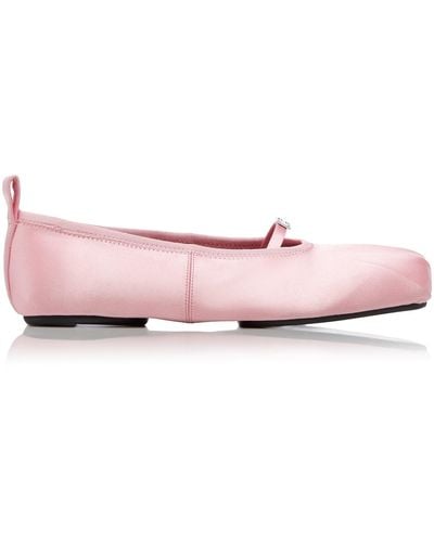 Givenchy Satin Ballet Flats - Pink