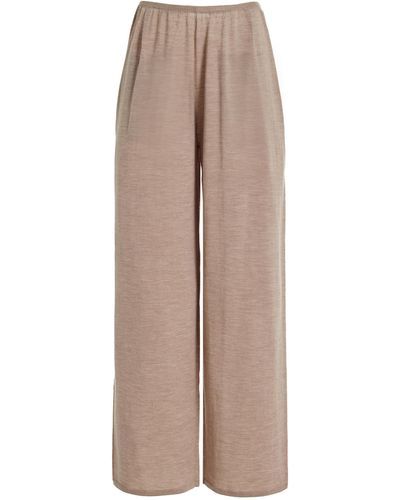 Leset James Wool Trousers - Natural