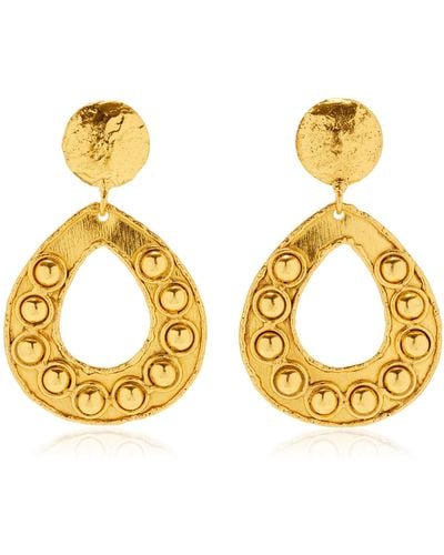 Sylvia Toledano Thalita 22k Gold-plated Earrings - Metallic