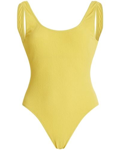 Solid & Striped X Sofia Richie Grainge Exclusive The Luela One-piece Swimsuit - Yellow