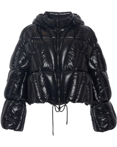 Valentino Shell Puffer Jacket - Black