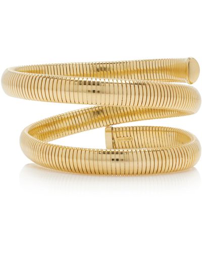 Ben-Amun Exclusive Cobra 24k Gold-plated Cuff - Metallic