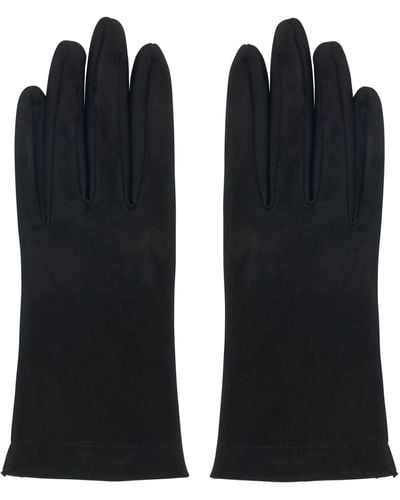 Alaïa Bimant Leather Gloves - Black