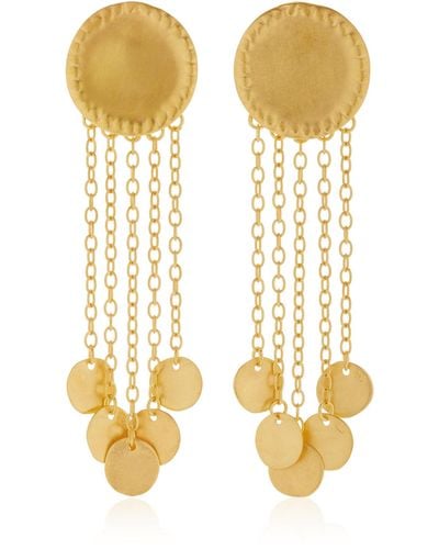 CANO Puinave 24k Gold-plated Earrings - Metallic