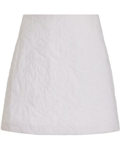 Albus Lumen Intriguing Pencil Skirt - White