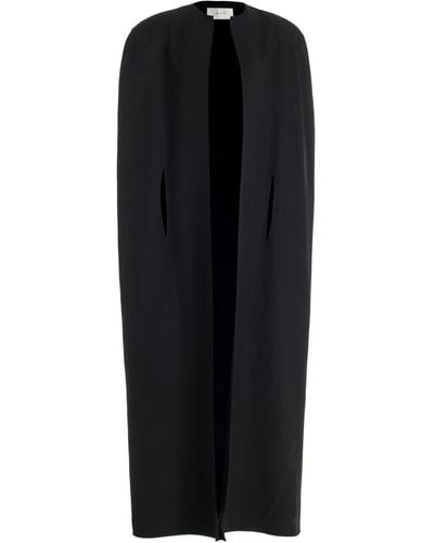 The Row Milda Cashmere Coat - Black
