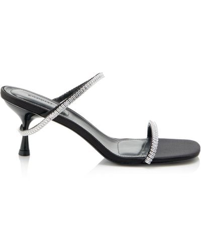 Jonathan Simkhai Siren Crystal-embellished Leather Sandals - Black