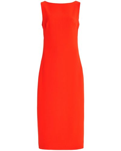 Brandon Maxwell Exclusive Midi Dress - Orange