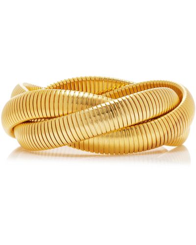 Ben-Amun Trio Cobra 24k Gold-plated Bracelet - Yellow