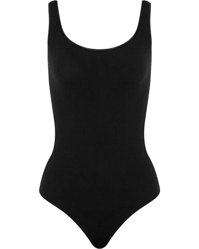 Wolford Jamaika Jersey Thong Bodysuit - Black