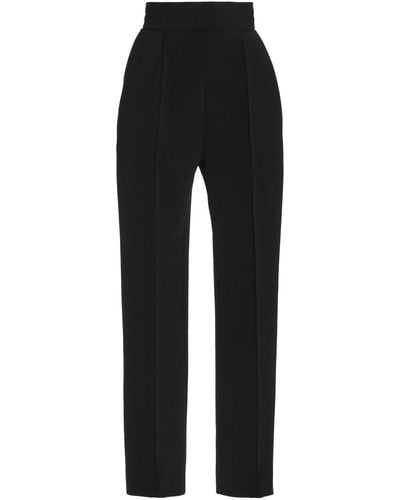 Carolina Herrera High-waisted Slim Trousers - Black