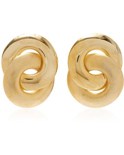 Jennifer Behr Shira Gold-plated Earrings - Natural