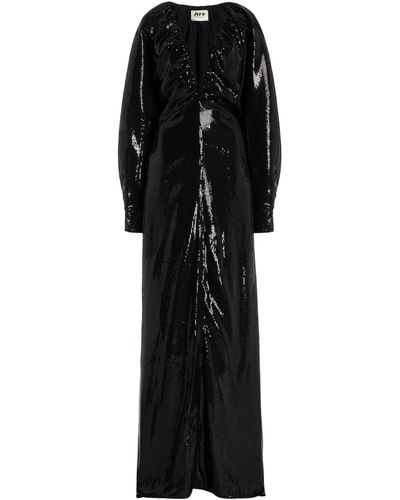 Maison Rabih Kayrouz Sequined Maxi Dress - Black