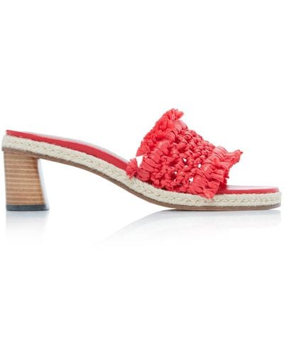 Altuzarra Tack Sandals - Red