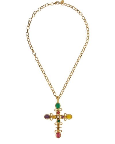 Sylvia Toledano Cruise 22k Gold-plated Multi-stone Necklace - Multicolor
