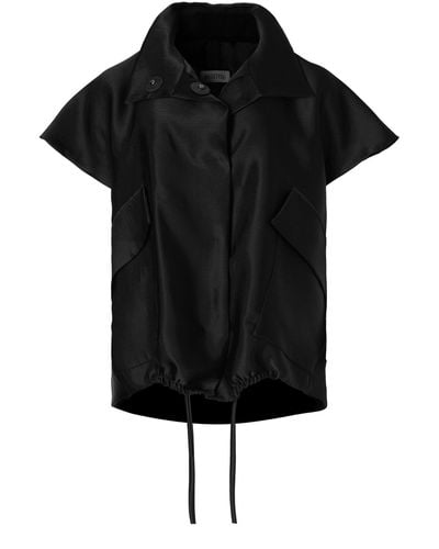 Maticevski Verbena Vest Jacket - Black