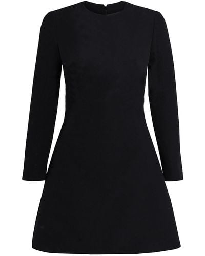 Safiyaa Rena Crepe Mini Dress - Black