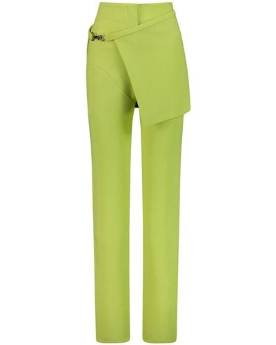 Paris Georgia Basics 08 Apron Suit Pant - Green