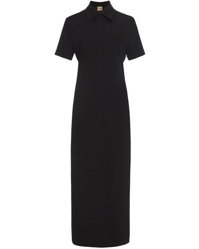Tod's Petale Maxi Dress - Black