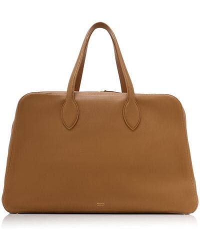 Khaite Maeve Large Leather Bag - Brown