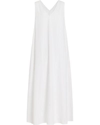 Marrakshi Life Exclusive Cotton Maxi Dress - White