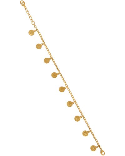 Ben-Amun Exclusive 24k Gold-plated Charm Anklet - Metallic