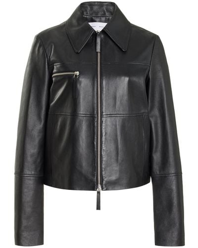 Proenza Schouler Annabel Leather Jacket - Black
