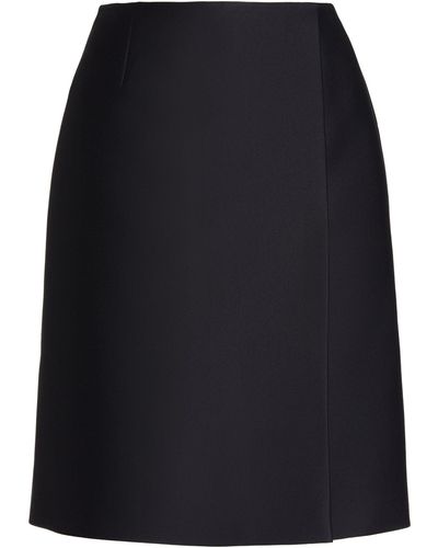 Prada Radzmir Mini Wrap Skirt - Black